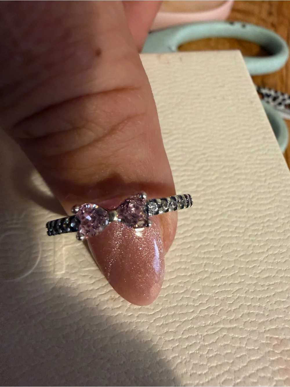 Pandora Sterling Silver Ring sz9